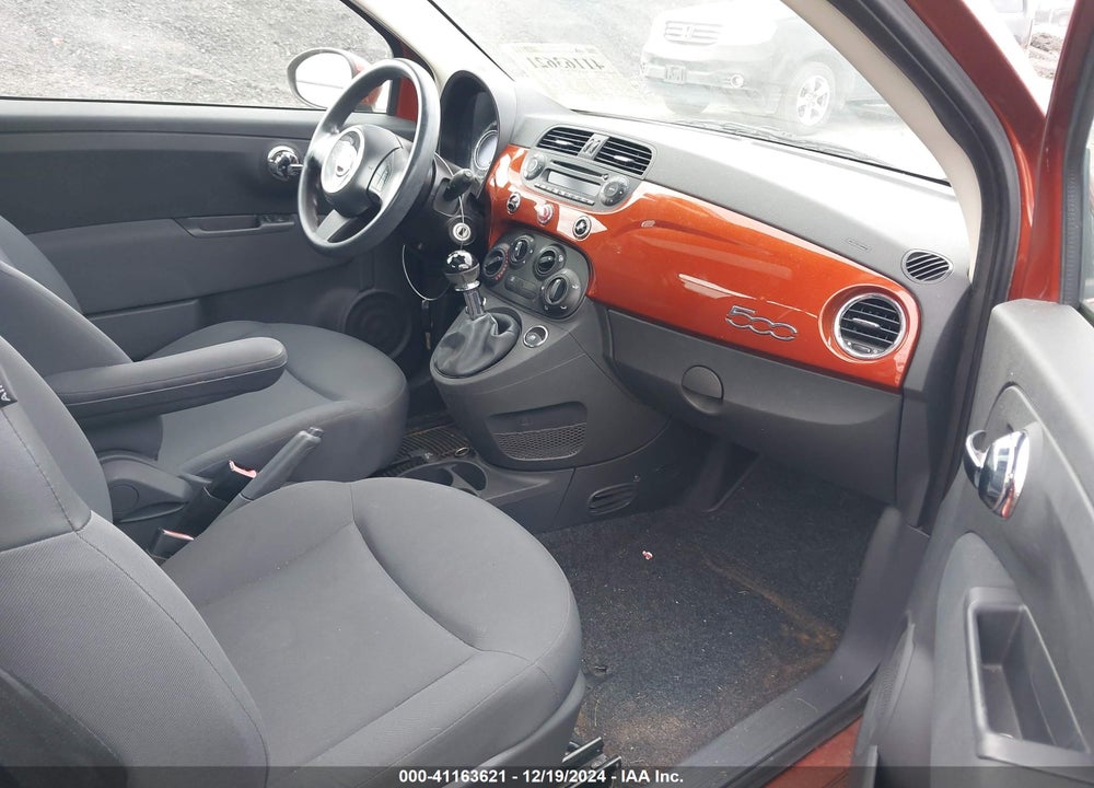 2012 FIAT 500 POP VIN: 3C3CFFAR4CT107768