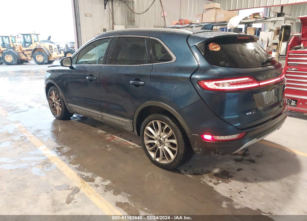 2017 LINCOLN MKC RESERVE VIN: 5LMCJ3C97HUL14103