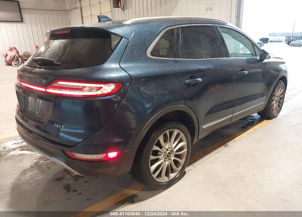 2017 LINCOLN MKC RESERVE VIN: 5LMCJ3C97HUL14103