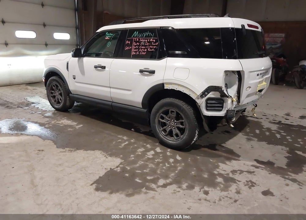 2021 FORD BRONCO SPORT BIG BEND VIN: 3FMCR9B67MRB36443