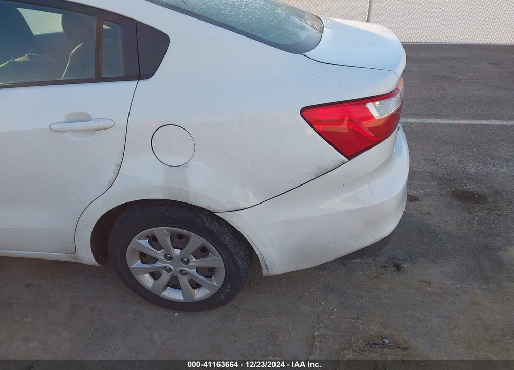 2016 KIA RIO VIN: KNADM4A33G6541795