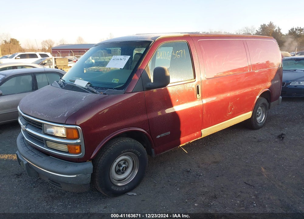 1998 CHEVROLET CHEVY VAN G1500 VIN: 1GCEG15W4W1051461