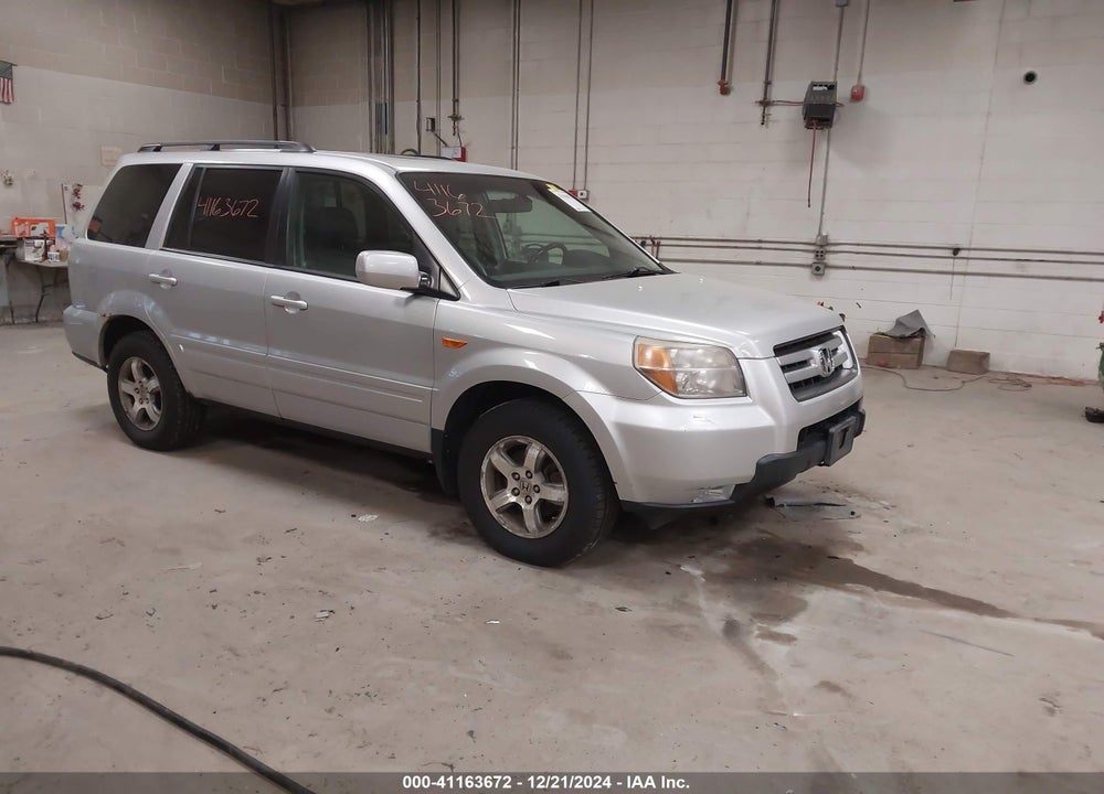 2007 HONDA PILOT EX-L VIN: 2HKYF18517H539246