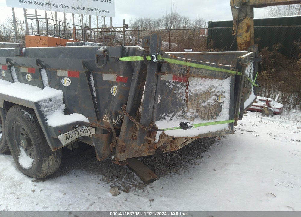 2022 TRAILER LAMAR 14' MINI DUMP VIN: 5RVDL1421NP112658