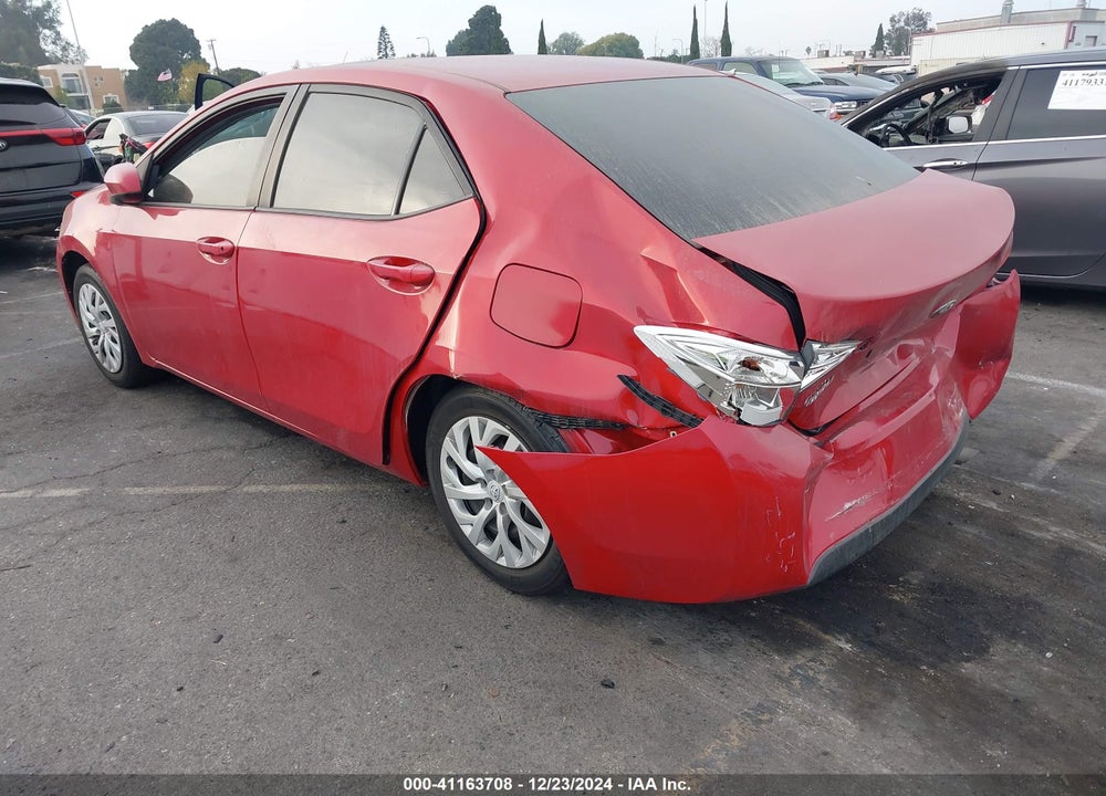 2018 TOYOTA COROLLA LE VIN: 5YFBURHE1JP809953