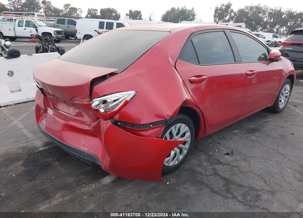 2018 TOYOTA COROLLA LE VIN: 5YFBURHE1JP809953
