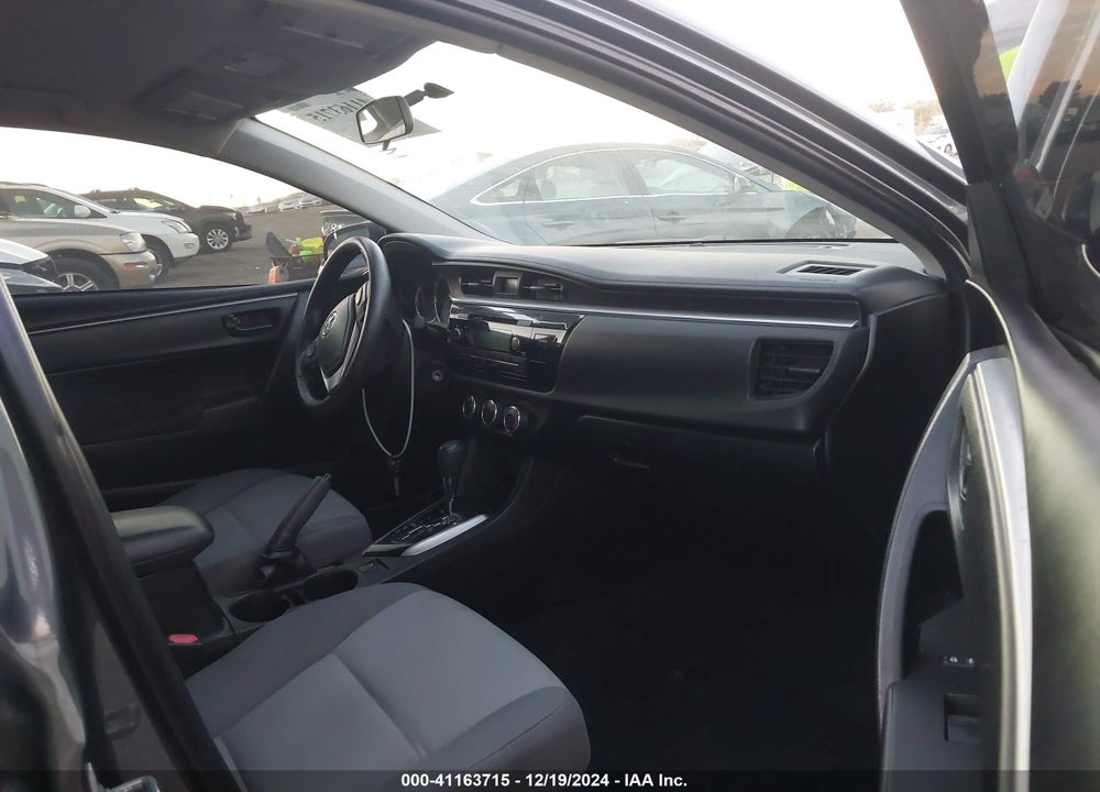 2015 TOYOTA COROLLA L VIN: 5YFBURHEXFP365267