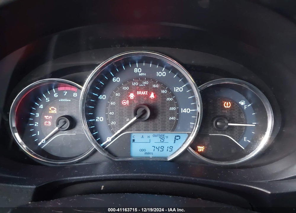 2015 TOYOTA COROLLA L VIN: 5YFBURHEXFP365267