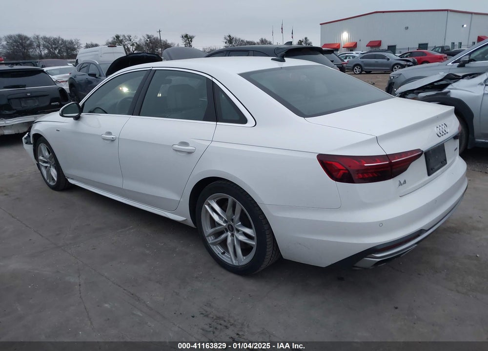 2023 AUDI A4 PREMIUM PLUS 45 TFSI S LINE QUATTRO S TRONIC VIN: WAUEAAF45PN006342