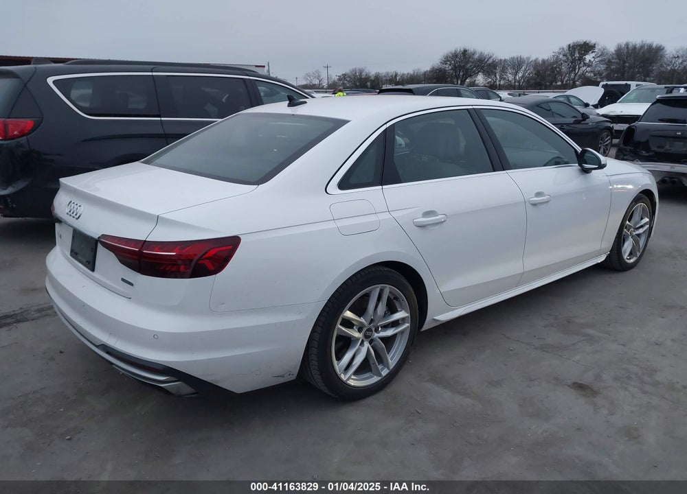 2023 AUDI A4 PREMIUM PLUS 45 TFSI S LINE QUATTRO S TRONIC VIN: WAUEAAF45PN006342