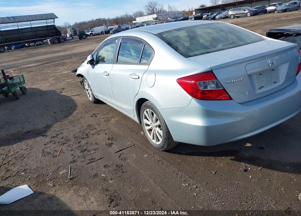 2012 HONDA CIVIC EX VIN: 19XFB2F88CE019324