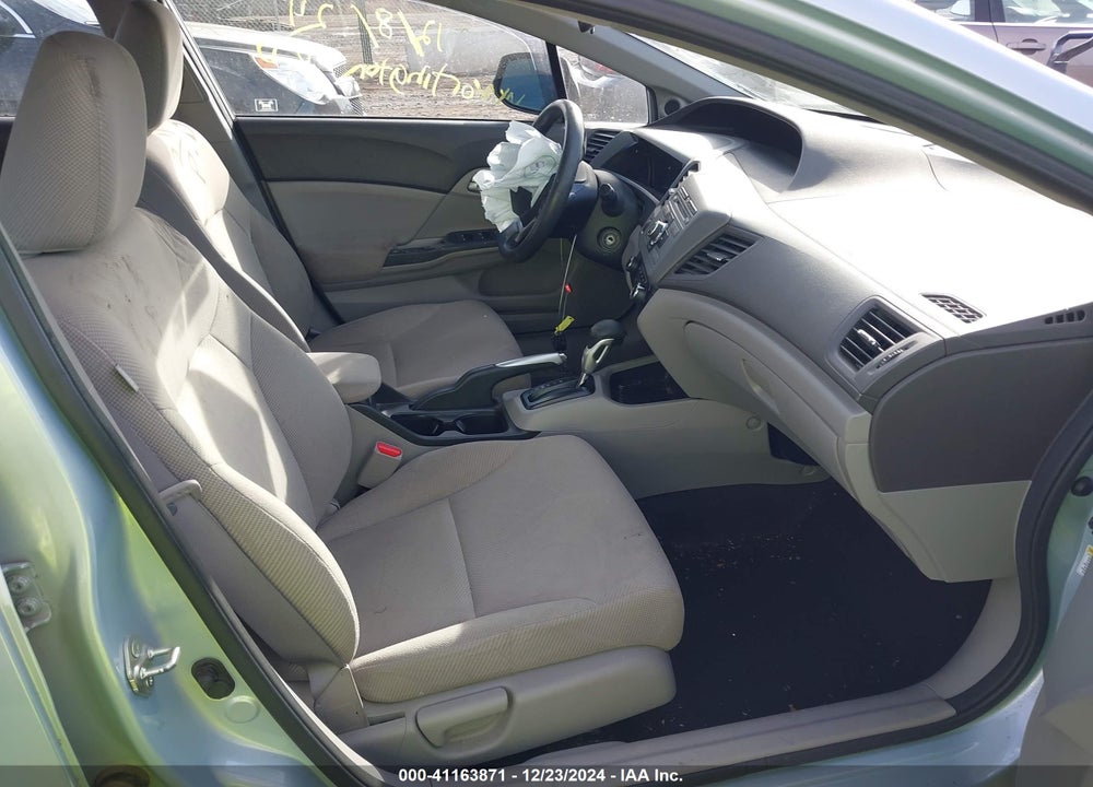 2012 HONDA CIVIC EX VIN: 19XFB2F88CE019324