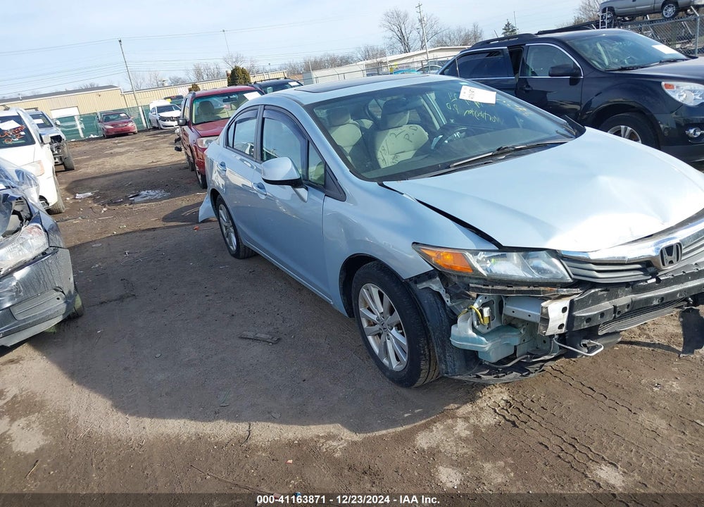 2012 HONDA CIVIC EX VIN: 19XFB2F88CE019324
