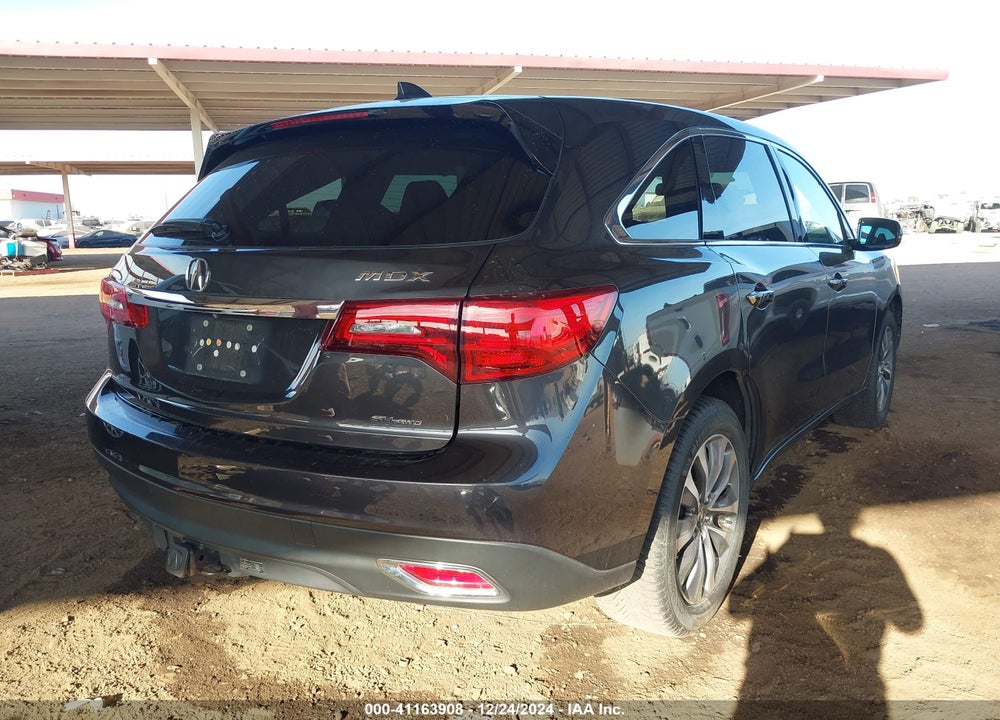 2015 ACURA MDX TECHNOLOGY PACKAGE VIN: 5FRYD4H48FB013075