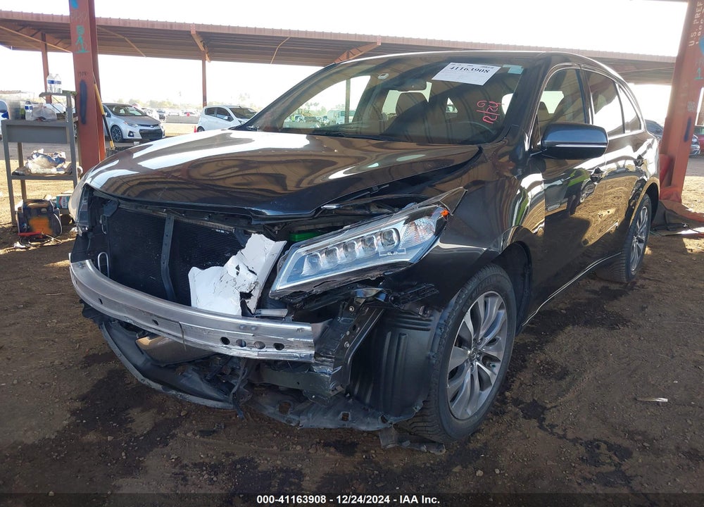2015 ACURA MDX TECHNOLOGY PACKAGE VIN: 5FRYD4H48FB013075