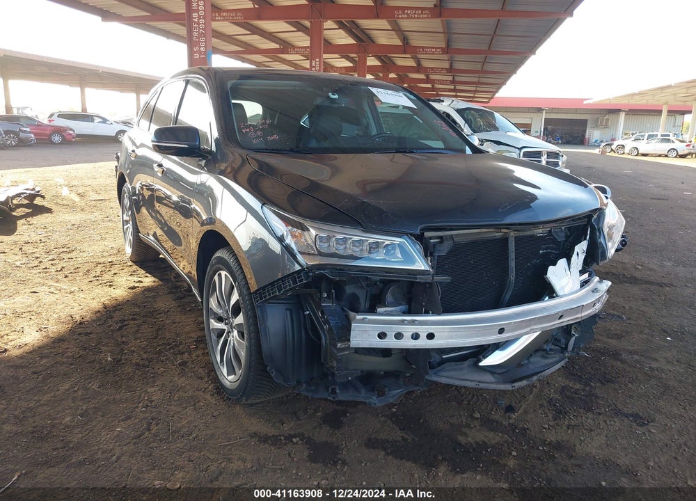 2015 ACURA MDX TECHNOLOGY PACKAGE VIN: 5FRYD4H48FB013075