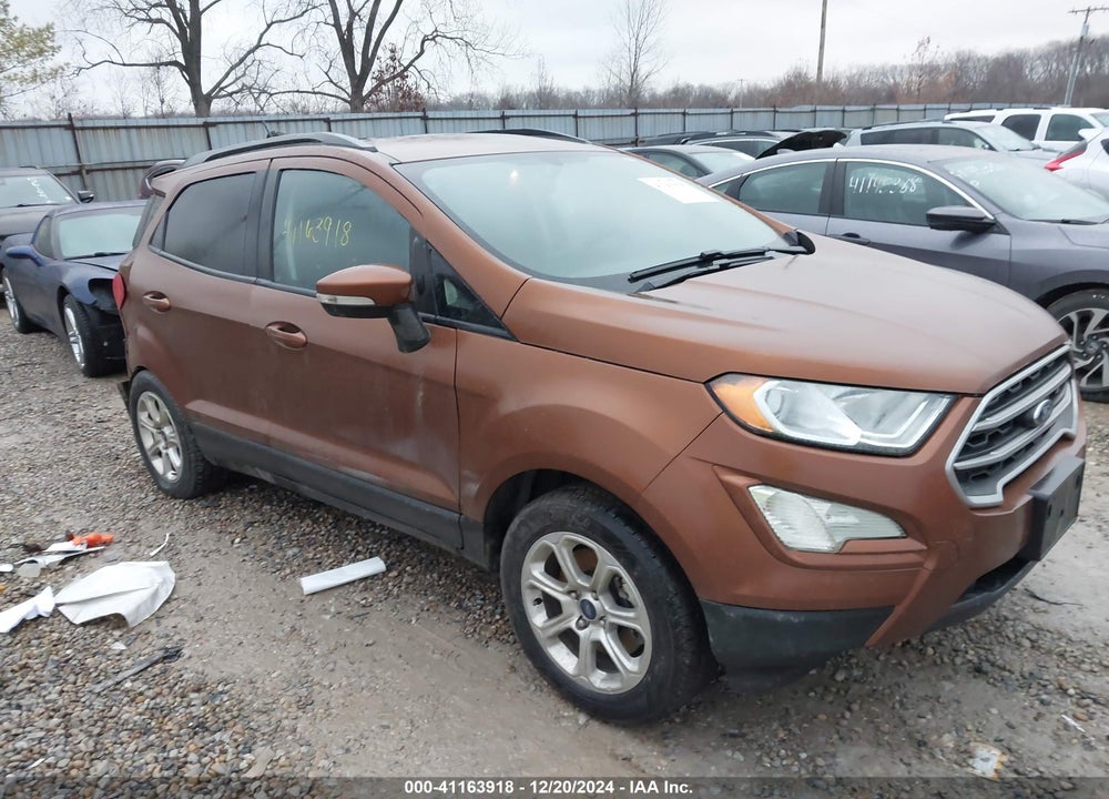 2020 FORD ECOSPORT SE VIN: MAJ3S2GE6LC391183