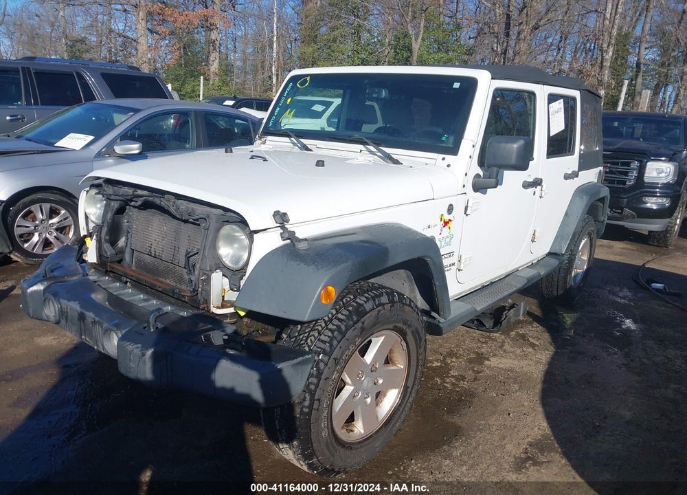 2013 JEEP WRANGLER UNLIMITED SPORT VIN: 1C4BJWDG3DL637971
