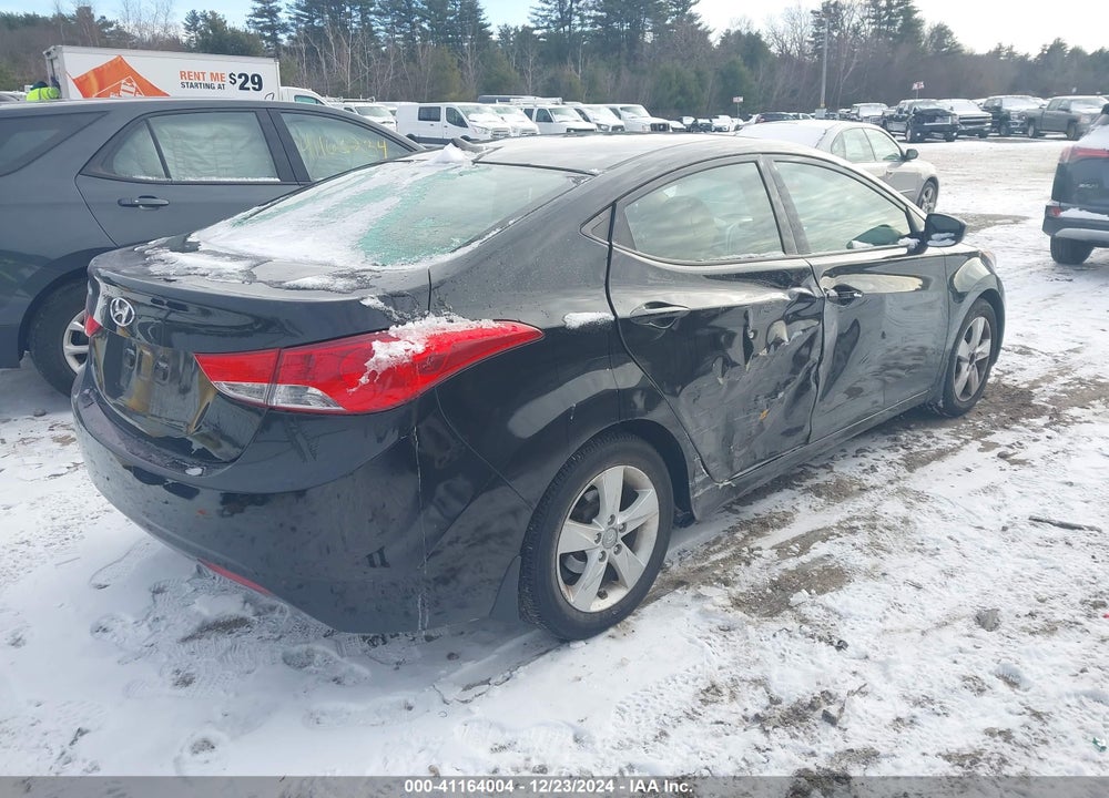 2013 HYUNDAI ELANTRA GLS VIN: 5NPDH4AE1DH418510