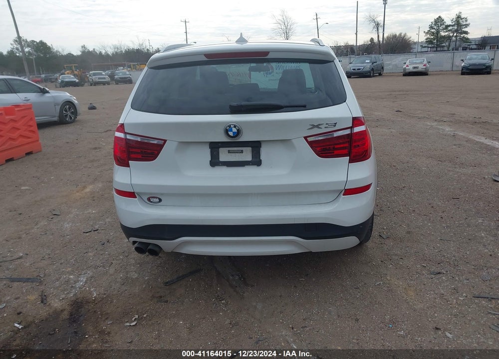 2017 BMW X3 SDRIVE28I VIN: 5UXWZ7C3XH0V93083