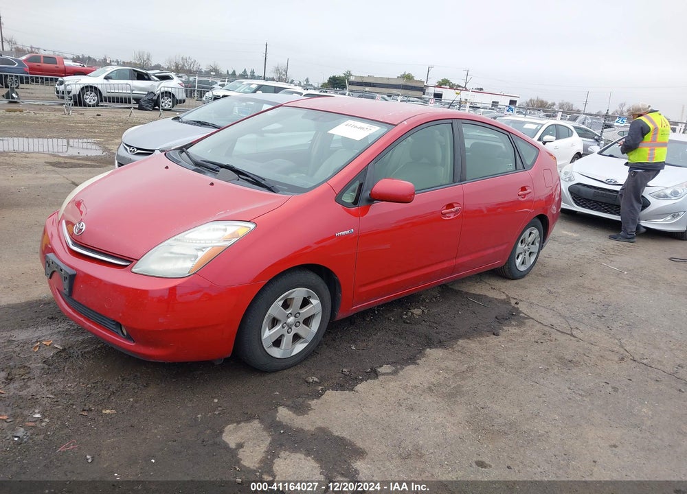 2008 TOYOTA PRIUS VIN: JTDKB20U783376576