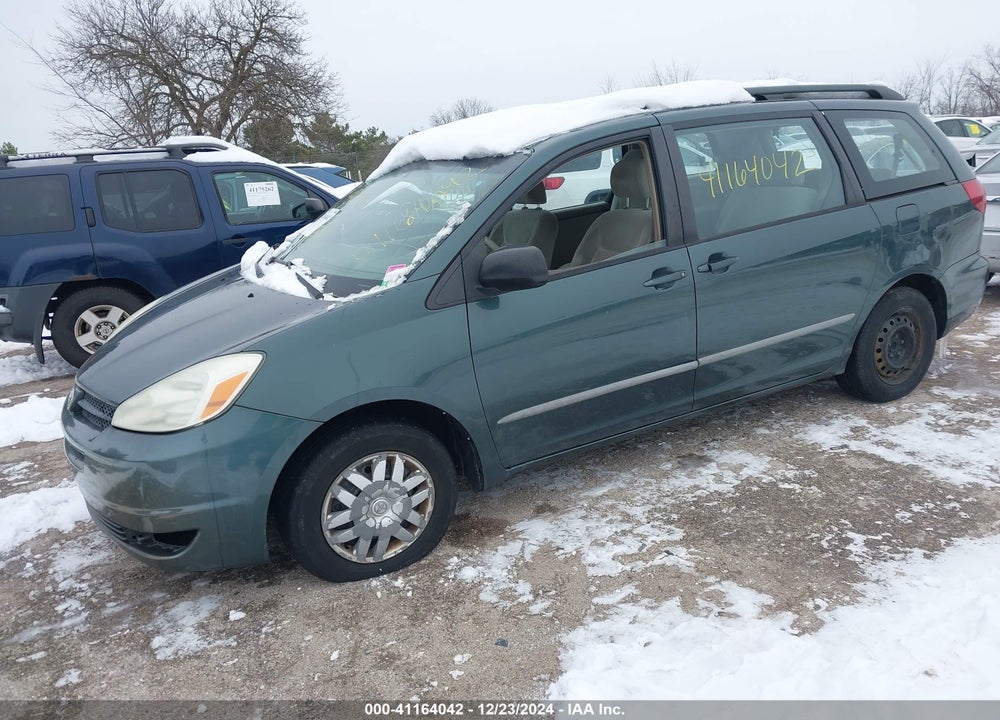 2004 TOYOTA SIENNA CE VIN: 5TDZA23C34S133750