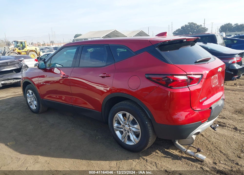 2021 CHEVROLET BLAZER VIN: 3GNKBCRS6MS542282