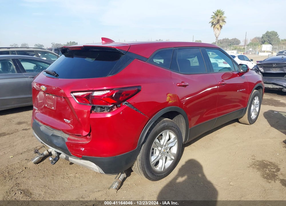 2021 CHEVROLET BLAZER VIN: 3GNKBCRS6MS542282