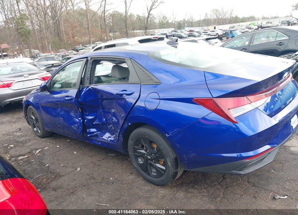 2021 HYUNDAI ELANTRA VIN: KMHLM4AG1MU163187