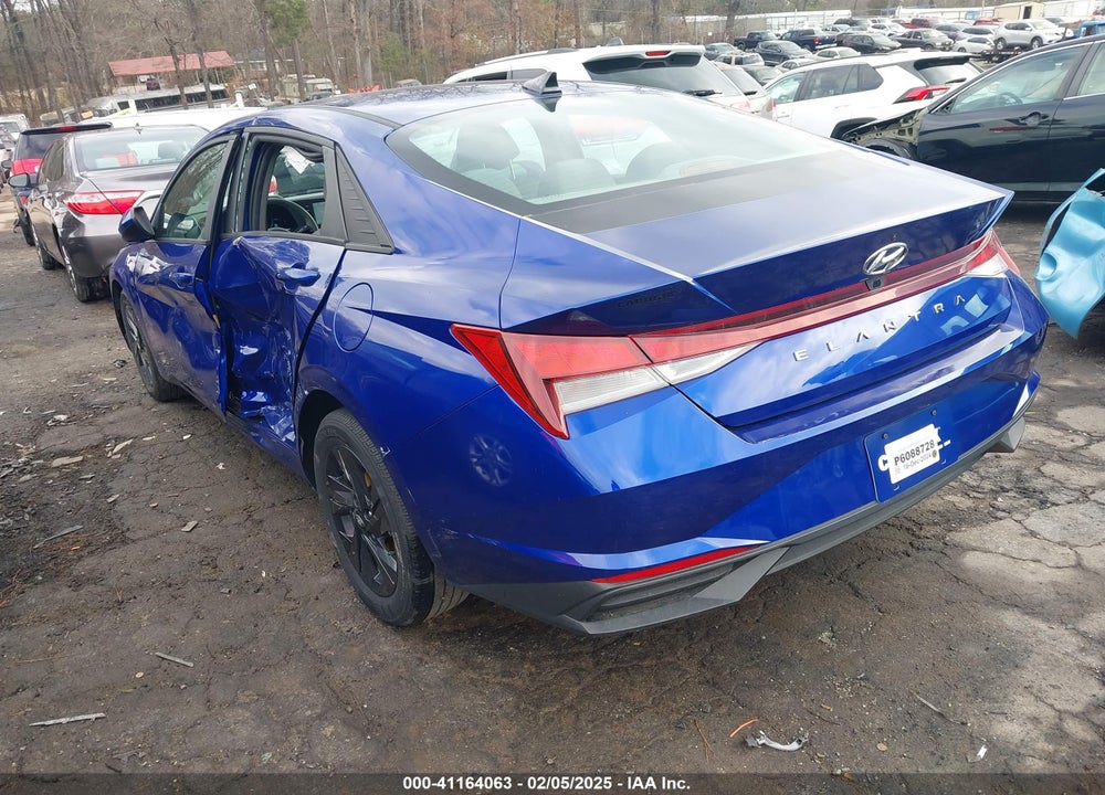 2021 HYUNDAI ELANTRA VIN: KMHLM4AG1MU163187