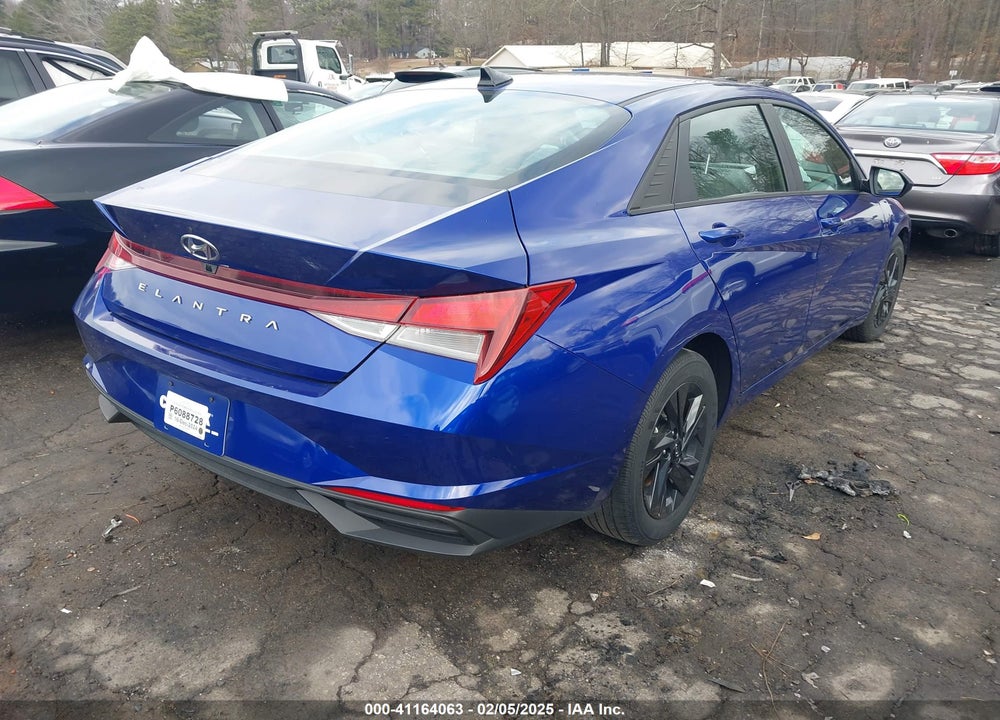 2021 HYUNDAI ELANTRA VIN: KMHLM4AG1MU163187