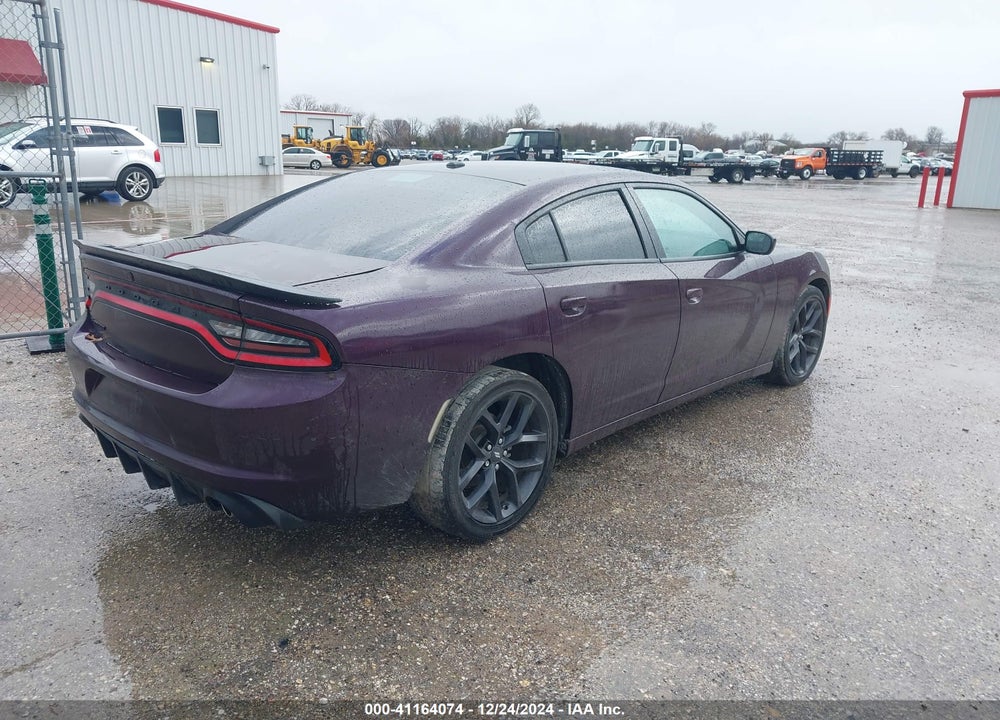 2022 DODGE CHARGER SXT RWD VIN: 2C3CDXBG0NH122787