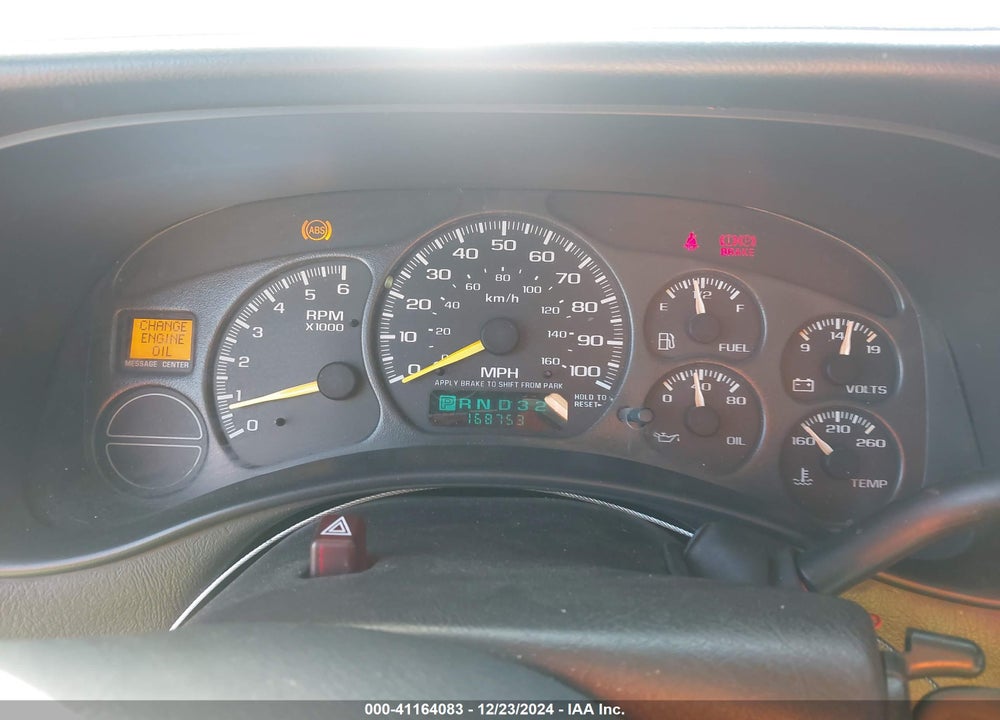 2000 CHEVROLET SILVERADO 1500 VIN: 2GCEK19V2Y1406060