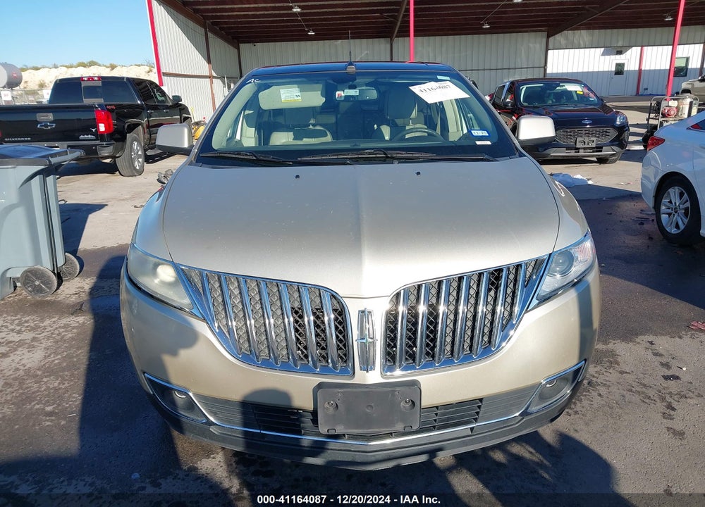 2011 LINCOLN MKX VIN: 2LMDJ6JK6BBJ03877