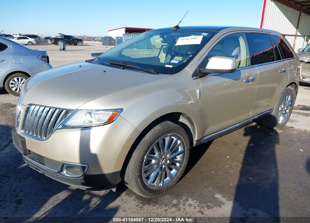 2011 LINCOLN MKX VIN: 2LMDJ6JK6BBJ03877