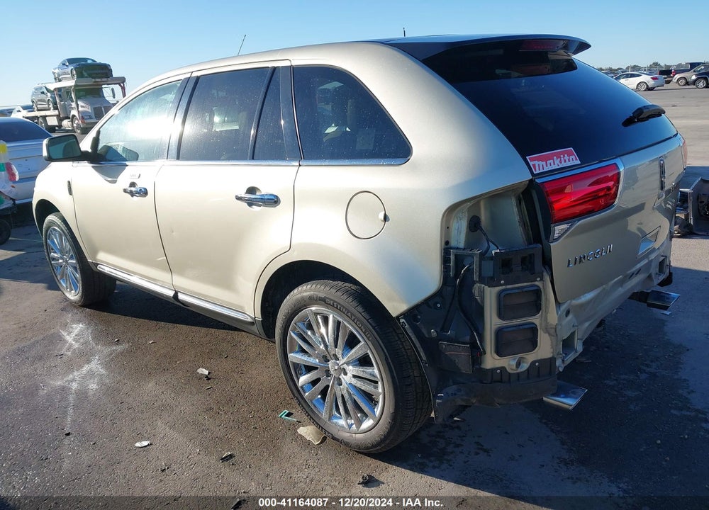 2011 LINCOLN MKX VIN: 2LMDJ6JK6BBJ03877