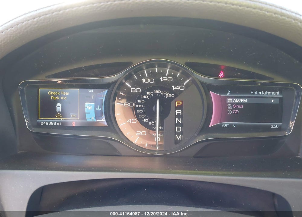 2011 LINCOLN MKX VIN: 2LMDJ6JK6BBJ03877
