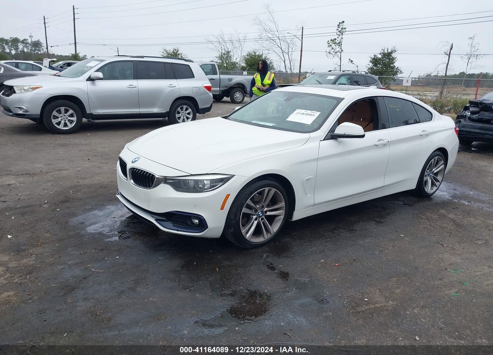2018 BMW 430I GRAN COUPE VIN: WBA4J1C57JBG76379