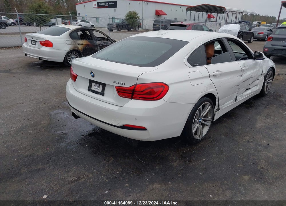 2018 BMW 430I GRAN COUPE VIN: WBA4J1C57JBG76379
