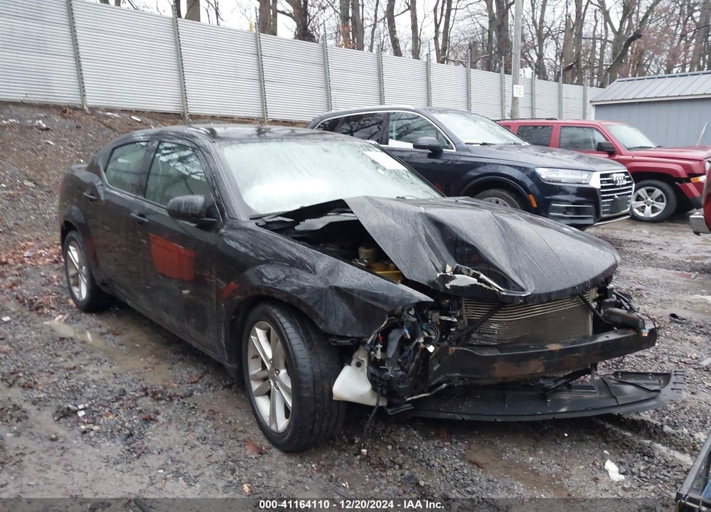 2011 DODGE AVENGER MAINSTREET VIN: 1B3BD1FG4BN593747