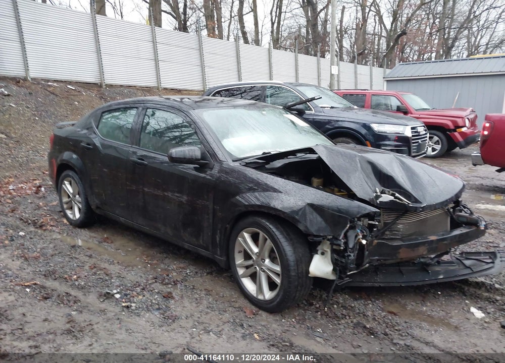 2011 DODGE AVENGER MAINSTREET VIN: 1B3BD1FG4BN593747