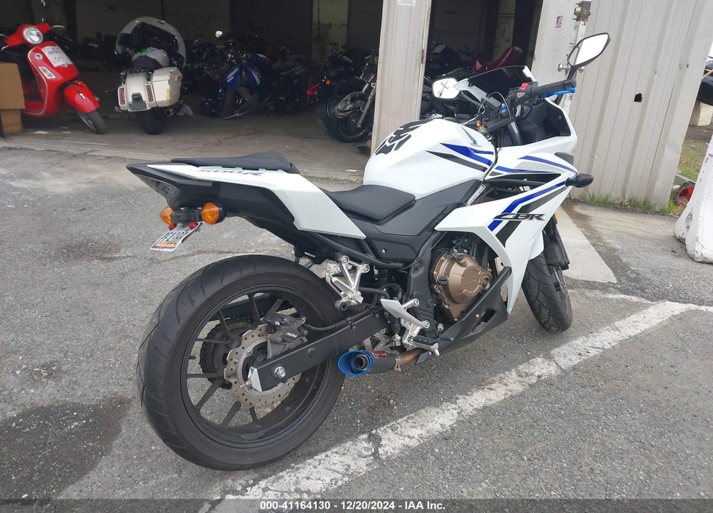 2016 HONDA CBR500 R VIN: MLHPC4467G5300852