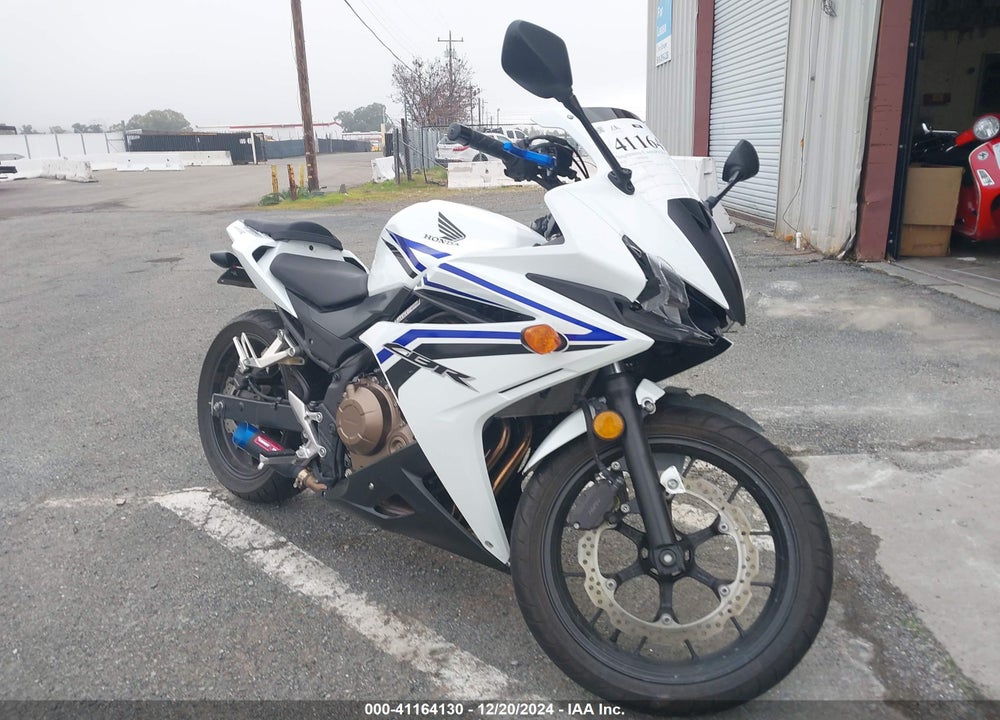 2016 HONDA CBR500 R VIN: MLHPC4467G5300852