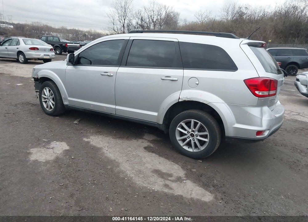 2013 DODGE JOURNEY SXT VIN: 3C4PDDBGXDT571413