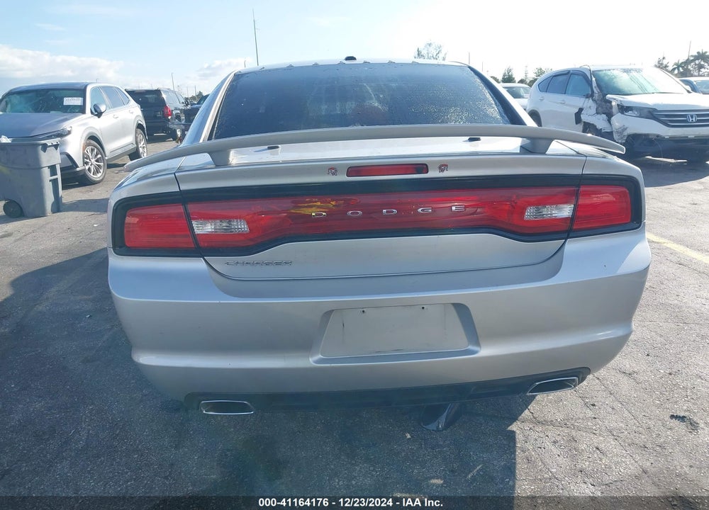 2012 DODGE CHARGER VIN: 2C3CDXHG5CH180995