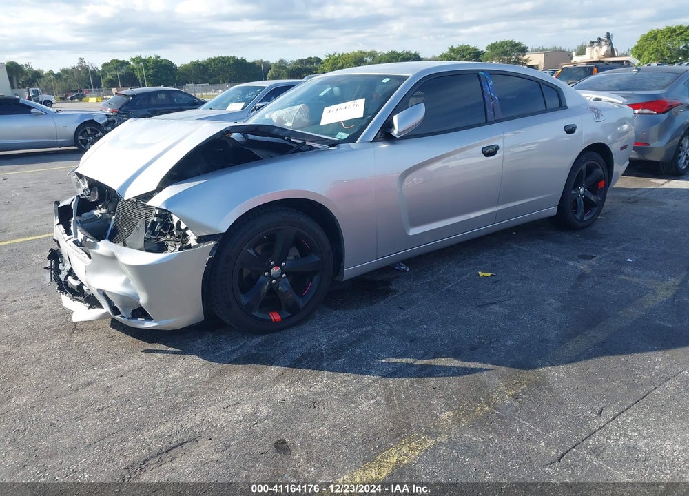 2012 DODGE CHARGER VIN: 2C3CDXHG5CH180995