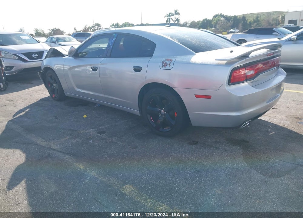 2012 DODGE CHARGER VIN: 2C3CDXHG5CH180995