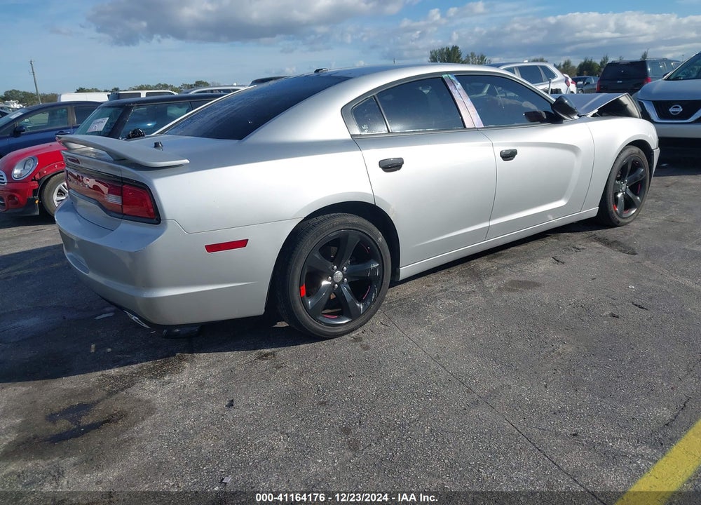 2012 DODGE CHARGER VIN: 2C3CDXHG5CH180995