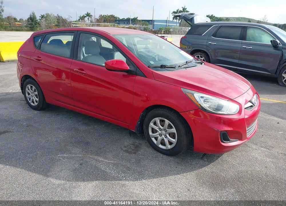 2013 HYUNDAI ACCENT GS VIN: KMHCT5AEXDU103870