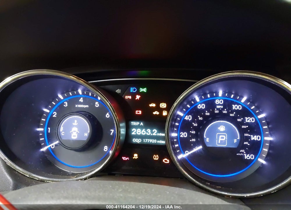 2012 HYUNDAI SONATA SE VIN: 5NPEC4AC6CH488245
